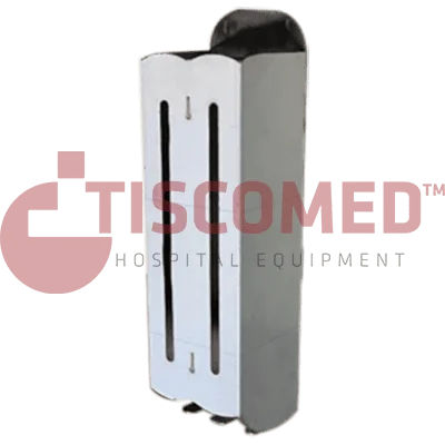 Dispensador para escovas de assepsia - TVA 3053 - Tiscomed - de parede / em aço inoxidável