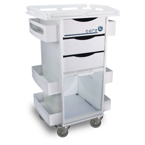 Carrinho hospitalar - 50924-SC - Custom Comfort - de transporte / de acondicionamento / com sistema de segurança