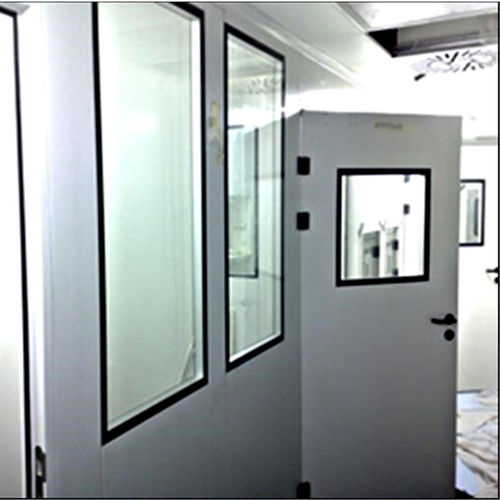 Porta para sala limpa - DL3 - MayAir Manufacturing (M) Sdn Bhd - para a indústria farmacêutica / de abrir / em aço inoxidável
