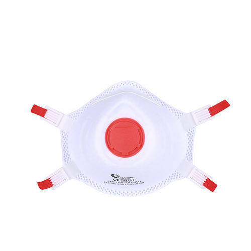 Respirador PFF3 - KP38211 - Zhongshan Saifute Labor Protective Articles Co., Ltd. - com válvula de exalação / tipo concha / para adultos