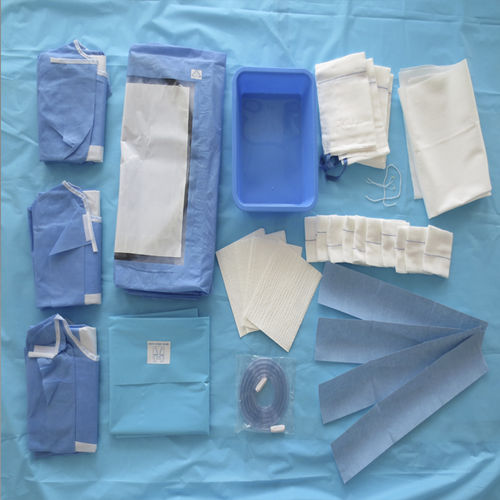 Kit para cirurgia ginecológica - HWTAi - estéril / descartável / customizável