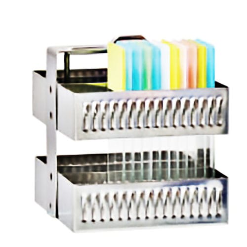 Suporte de laboratório para lâminas de microscópio - RSJ0001-B26 - HWTAi - de coloração