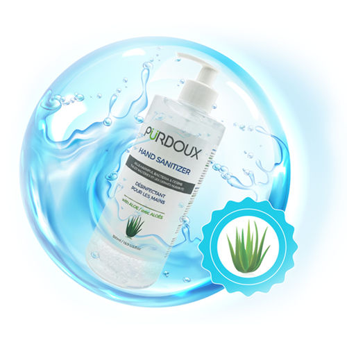 Álcool em gel 60% - PÜRDOUX™ - Choice One Medical - 500 ml