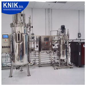 Biorreator de laboratório - 62 - KNIK CO.,LTD. - para fermentação microbiana / de resfriamento / com esterilização in situ