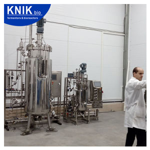 Biorreator de laboratório - BLBIO -500SBA - KNIK CO.,LTD. - para fermentação microbiana / para cultura celular / de resfriamento