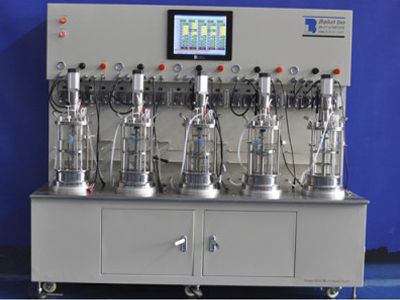 Biorreator de laboratório - BLBIO-5GC-5-H - KNIK CO.,LTD. - para fermentação microbiana / para cultura celular / de resfriamento