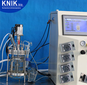 Biorreator de laboratório - BIO-GJGG series - KNIK CO.,LTD. - para fermentação microbiana / autoclavável