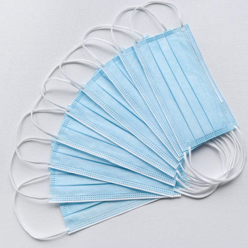 Máscara cirúrgica EN 14683 - Zhejiang Langci Medical Equipment Co., Ltd. - caixa de 10 unid. / de tripla camada