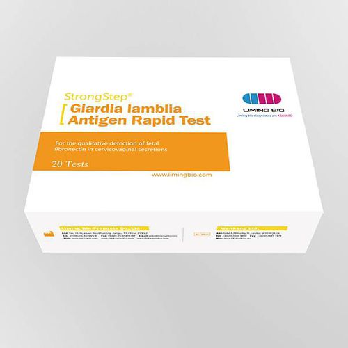 Teste rápido de Giardia lamblia - 501100 - Nanjing Liming Bio-products Co., Ltd. - para doenças gastrointestinais / de antígeno / de fezes