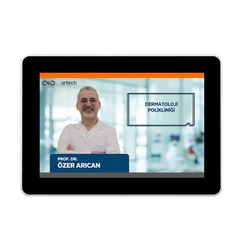 Monitor médico - TPC-310 - ÇİZGİ TEKNOLOJİ ELEKTRONİK TASARIM VE ÜRETİM A.Ş. - 1280 x 800 / 10,1" / LCD