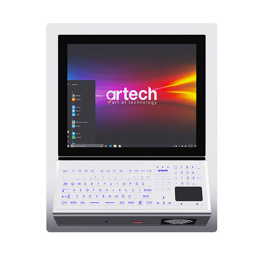Computador médico Intel® Celeron® - GP-417 - ÇİZGİ TEKNOLOJİ ELEKTRONİK TASARIM VE ÜRETİM A.Ş. - Intel® Core i series / com tecnologia RFID / com touch screen