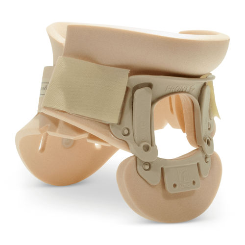 Colar cervical tipo Philadelphia - Boundless Biomechanical Bracing - D (12 cm) / com apoio mentoniano / com abertura para traqueotomia