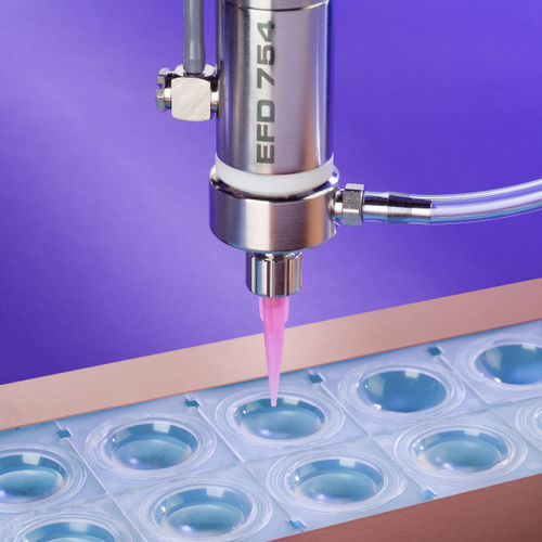 Válvula para esterilização - 754V - Nordson EFD - CIP / SIP / em aço inoxidável