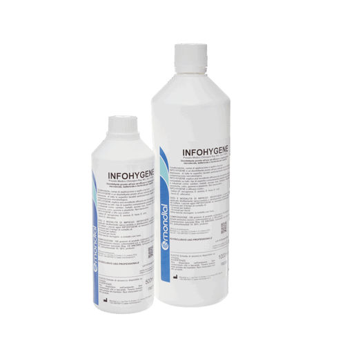 Desinfetante para pisos e outras superfícies - INFOHYGENE - Mondial - líquido / 1.000 ml / 500 ml
