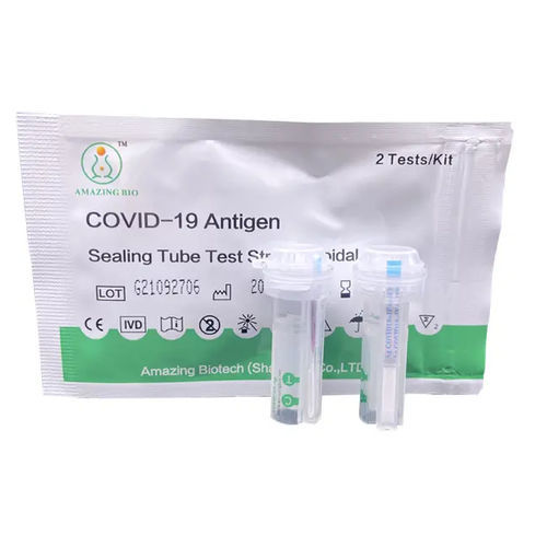 Tira de teste de COVID-19 - Amazing Biotech Co., Ltd - de sódio / de IgG / de imunoglobulinas M