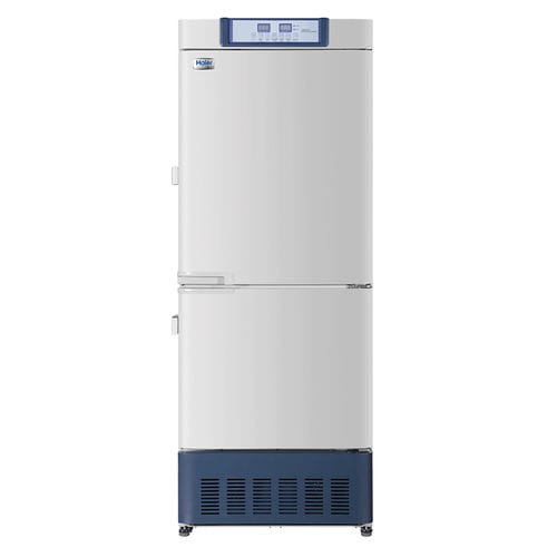 Freezer de laboratório - HYCD-282 - Haier Biomedical - vertical / com 2 portas / com degelo manual