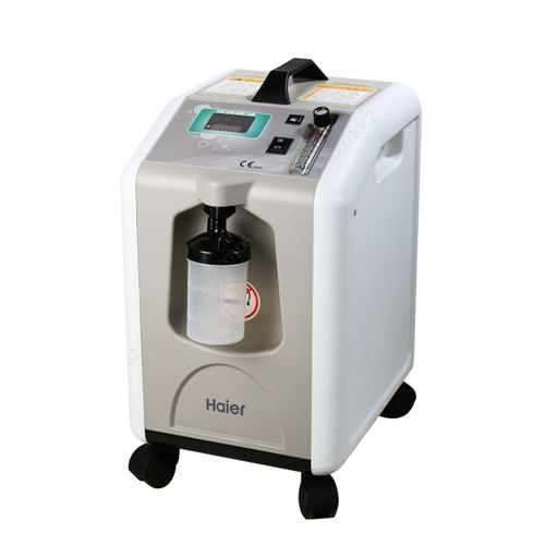 Concentrador de oxigênio médico-hospitalar - CP101 - Haier Biomedical - com rodízios / de fluxo contínuo