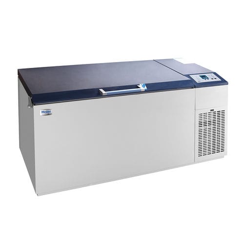 Freezer de ultra baixa temperatura - DW-86W420J - Haier Biomedical - de laboratório / horizontal / com 1 porta