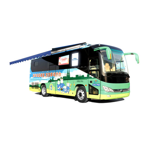 Unidade móvel de saúde para transporte de vacinas - Haier Biomedical - ônibus