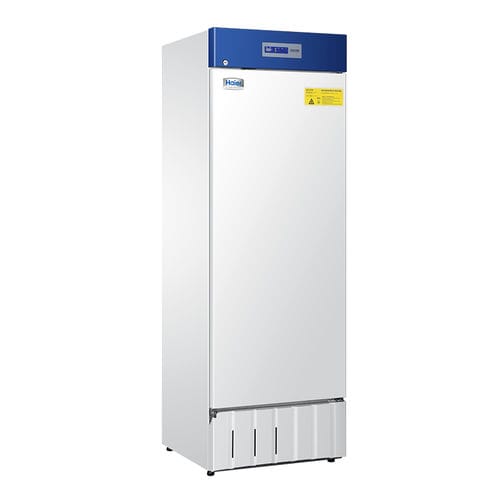 Freezer de laboratório - HLR-310SF - Haier Biomedical - de segurança / vertical / com 1 porta