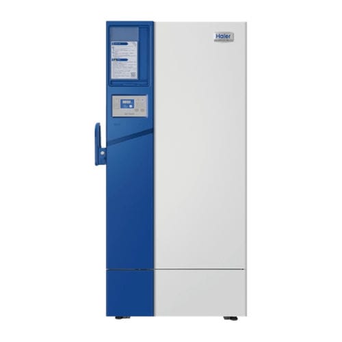 Freezer para biomedicina - DW-40L818BP	 - Haier Biomedical - para banco de sangue / vertical / com 1 porta
