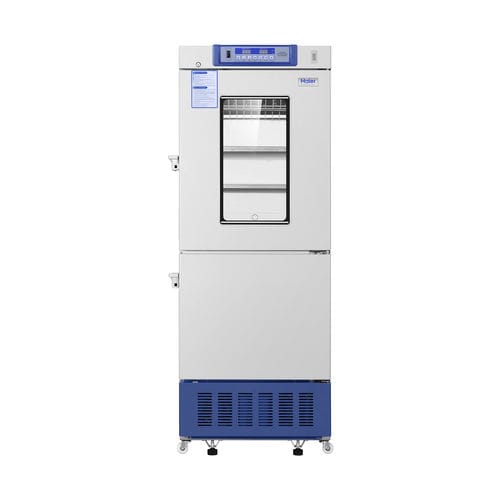 Refrigerador para farmácia - HYCD-319A - Haier Biomedical - vertical / com 2 portas / com degelo manual