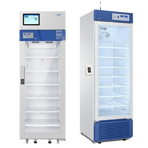Refrigerador para farmácia - HYC-390R - Haier Biomedical - vertical / com 1 porta / com porta de vidro