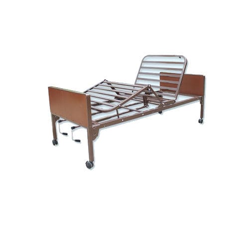 Cama para internação domiciliar - MBM-2XE-G - jia mei medical products co.,ltd - manual / com altura fixa / com ajuste de inclinação