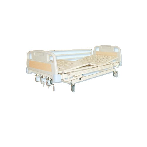Cama para hospital - MBM-3AAG - jia mei medical products co.,ltd - manual / de altura regulável / com ajuste de inclinação