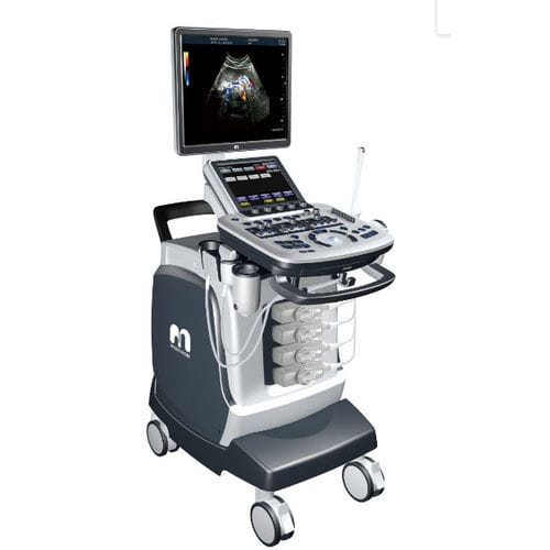 Aparelho de ultrassom com carrinho - SLE 1100 Q - Medelcom International - geral / com Doppler colorido / 3D/4D