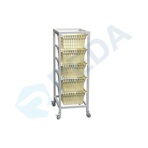 Carrinho hospitalar - MTA-1001 - Reda - para aparelho / para instrumental / de acondicionamento