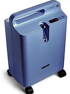 Concentrador de oxigênio médico-hospitalar - UV 17020 - Groppler Medizintechnik - com rodízios