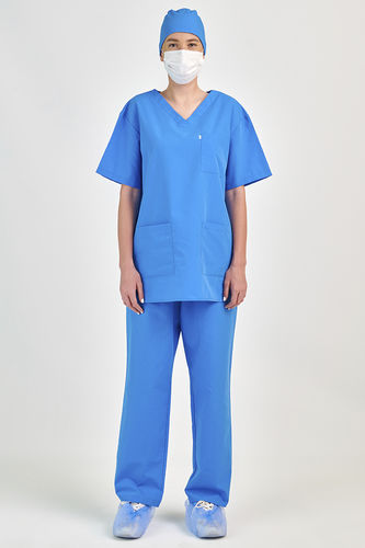 Pijama hospitalar unissexo - WU 7460 - MHY-ALM Medical Tekstil - em poliéster / em algodão / respirável