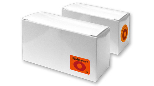 Indicador de temperatura - HEATmarker™ - Zebra Technologies Europe Ltd - químico / médico-hospitalar / autocolante