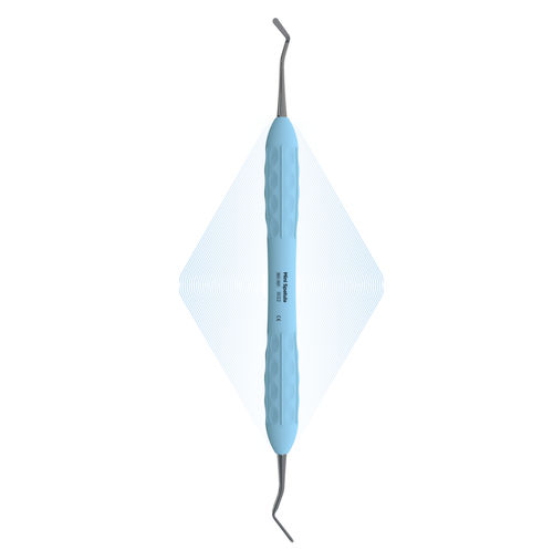 Espátula para compósito dentário - Mini  - ergo denta - dupla