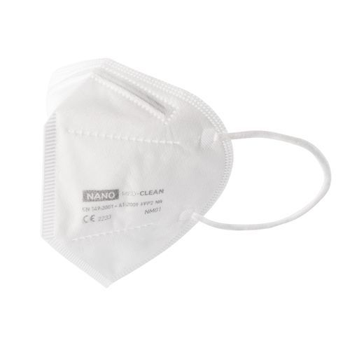 Máscara de proteção PFF2 - Nano Medical - em polipropileno / sem válvula / semifacial