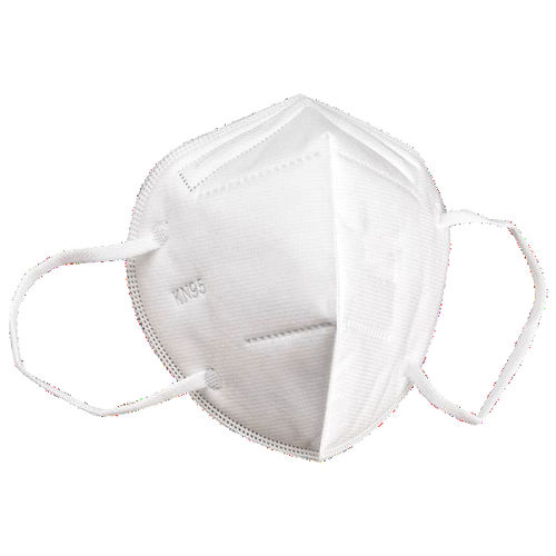 Máscara de proteção em tecido - Pancom - em algodão / semifacial / caixa de 50 unid.