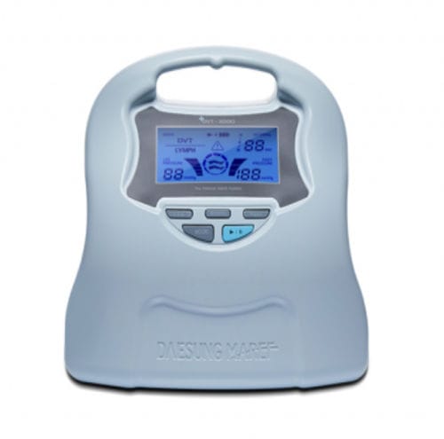 Aparelho de pressoterapia para pernas - DVT-2600 - DS MAREF - de mesa / 3 câmaras independentes