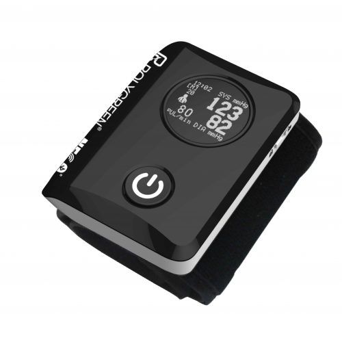 Medidor digital de pressão arterial automático - KP-6020 - Polygreen - de punho / com Bluetooth