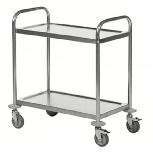 Carrinho para hospital - KM60350 - Kongamek - para uso geral / de transporte / em aço inoxidável