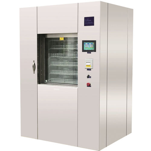Lavadora-esterilizadora médico-hospitalar - DY180 - Hefei Qianbaijian Medical Equipment - de piso / automática / com abertura frontal
