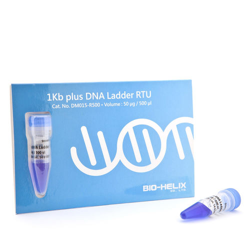 Reagente com enzimas - DM015-R500 - Bio-Helix - gel de agarose / marcador de peso molecular de DNA / corante