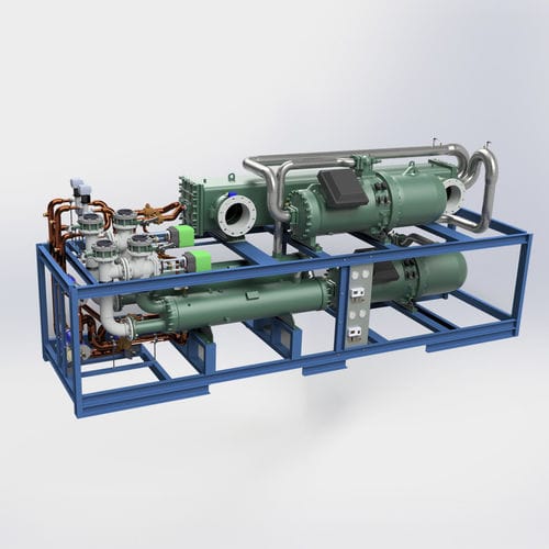Resfriador de laboratório de piso - kws-w - technotrans systems GmbH - compacto / de resfriamento a ar / de resfriamento a água
