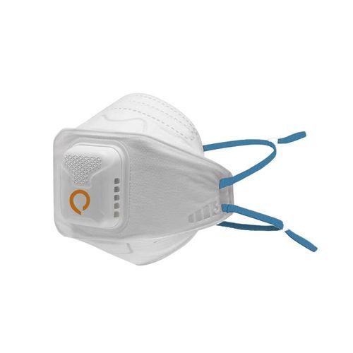 Máscara de proteção PFF2 - Q-Reg ME - UNIQON Protection - sem látex / sem PVC / com válvula de exalação