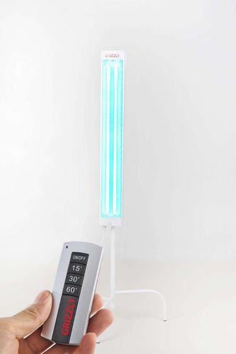 Sistema de desinfecção UV - 110W - Grizzly Robotics - móvel / com controle remoto / com lâmpada germicida