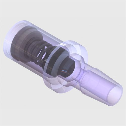 Válvula para o setor médico - E-N-190118 - The West Group Ltd - de alívio / em aço inoxidável / em silicone