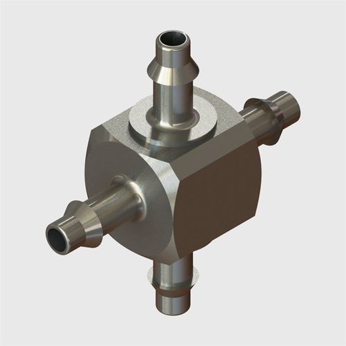 Conector para dispositivos médicos - E-F-210442 - The West Group Ltd - em latão / flexível