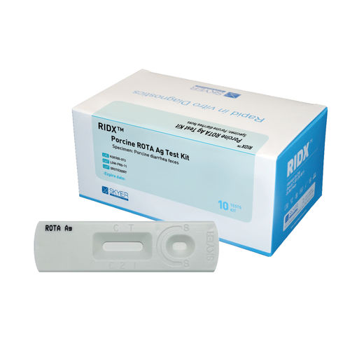 Teste rápido para doenças infecciosas - RIDX® - SKYER, Inc. - para suínos / de antígeno / de rotavírus