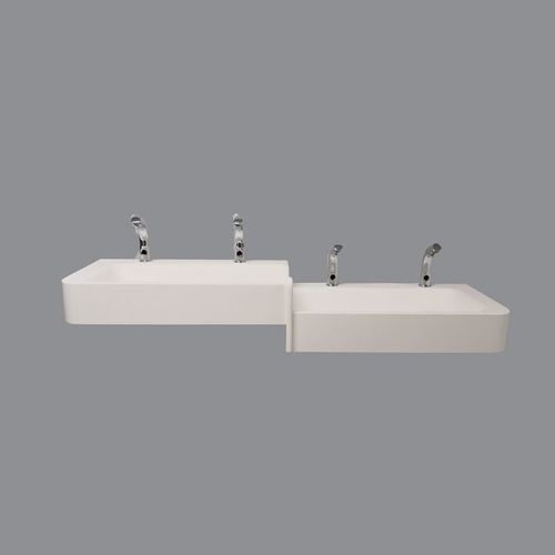 Pia para zona de higiene - TR1600GW-430-4 - NOAS Sweden - em Corian®