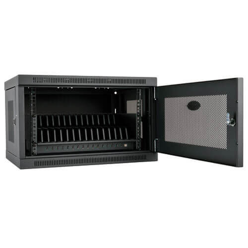 Armário para carregamento de tablets - CS16USB - TRIPP-LITE - para hospital / móvel / com prateleiras
